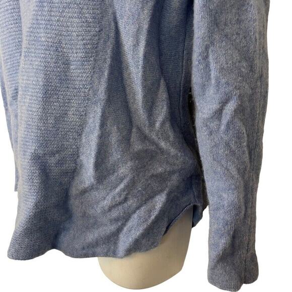 Max Studio Womens Blue 100% 2-Ply Cashmere Long Sleeve Pullover Sweater sz M - Picture 10 of 16